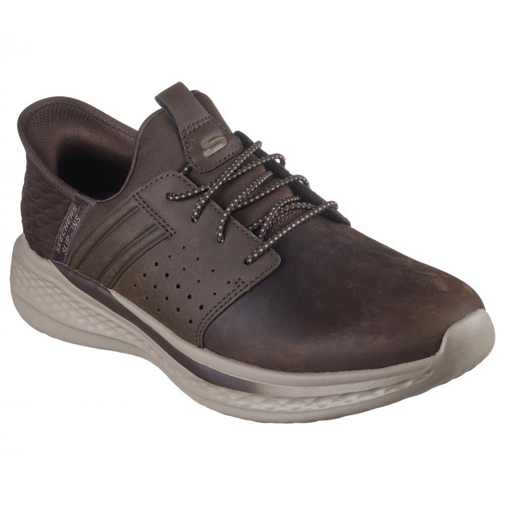 Zapato Hombre Skechers Slip-ins: Slade B Café-4