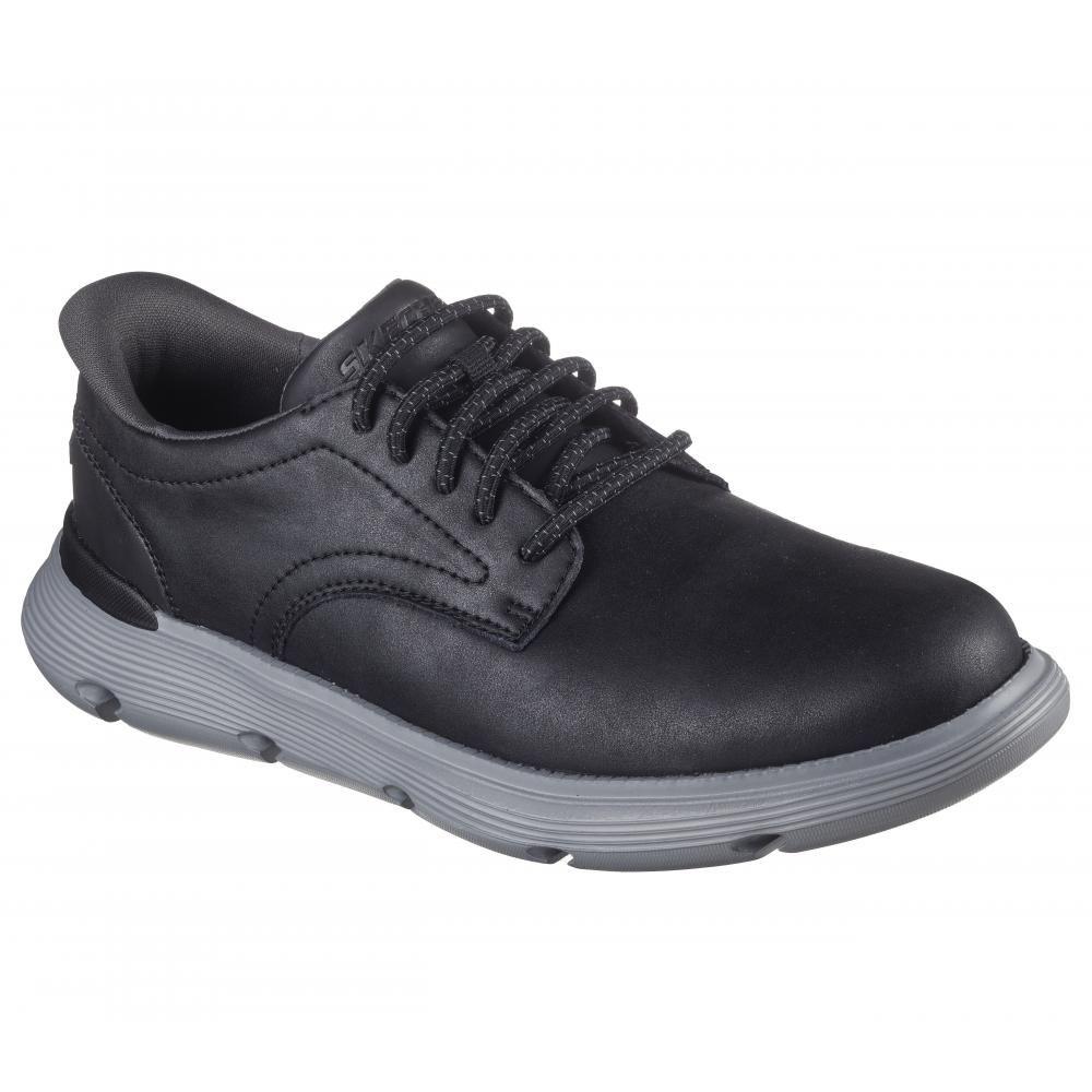 Zapato Hombre Garza Duran Negro Skechers-4