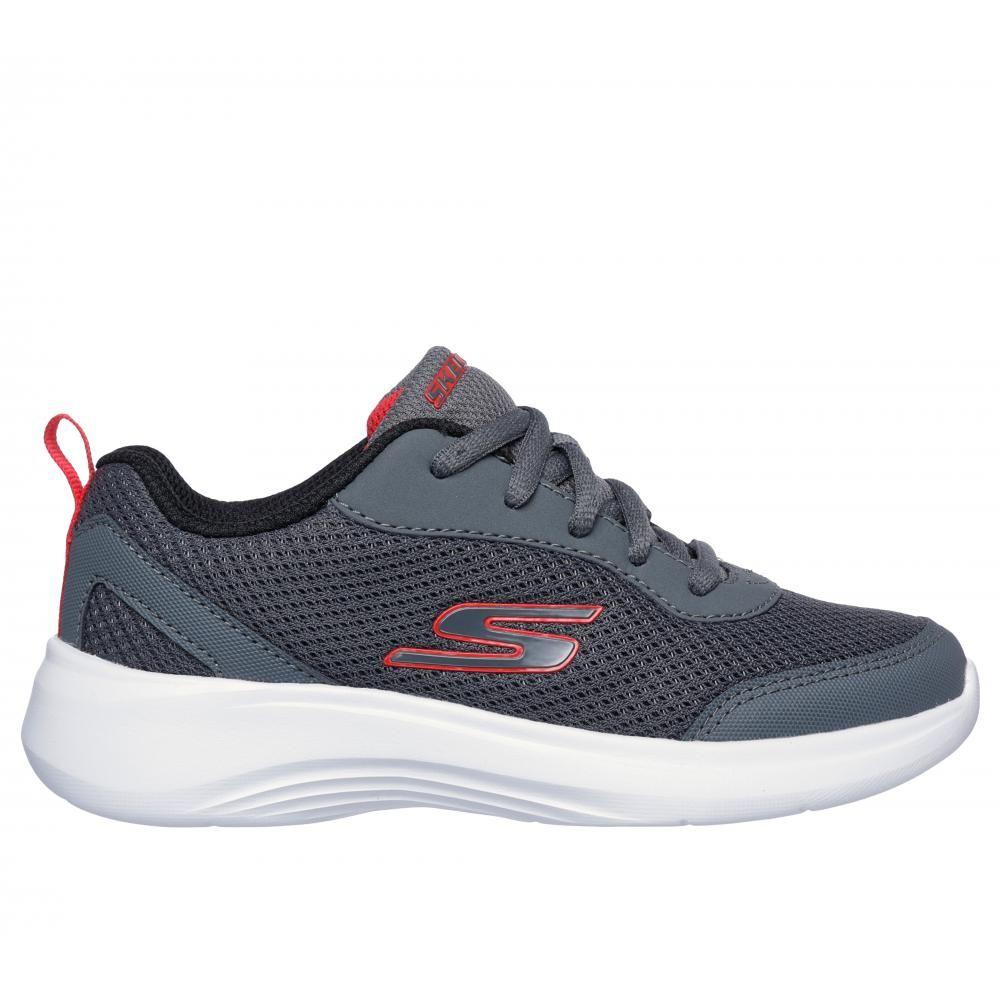 Zapatilla Niño Selectors Gris A Skechers-0