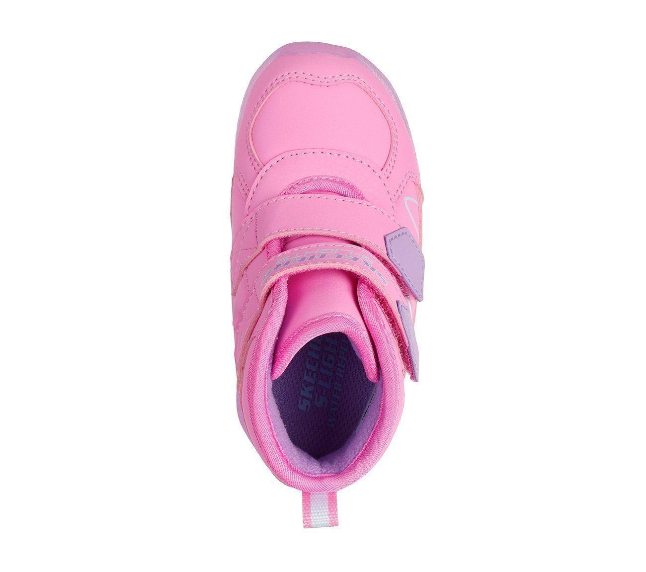 Botas Niña Infant I-Brights Polar Steppers Blanco Skechers-1