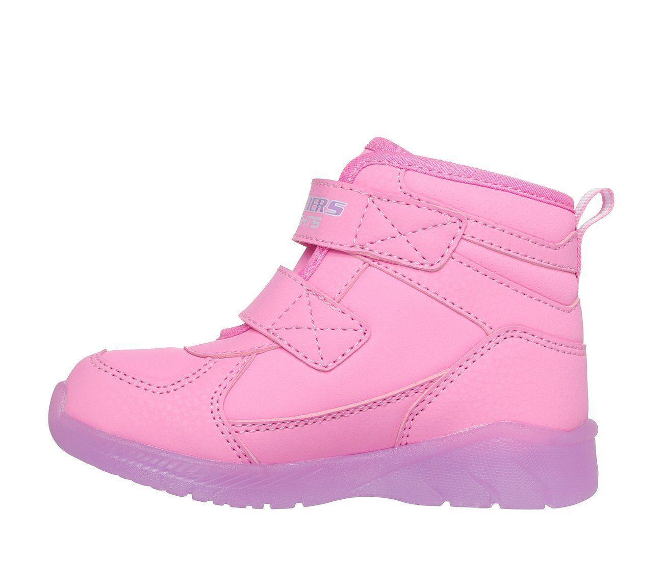 Botas Niña Infant I-Brights Polar Steppers Blanco Skechers-4