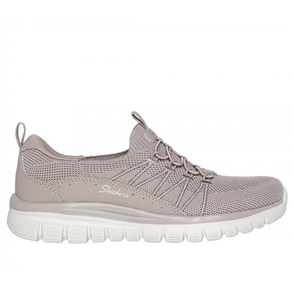Zapatilla Mujer Graceful Picture Perfect Beige A Skechers-0