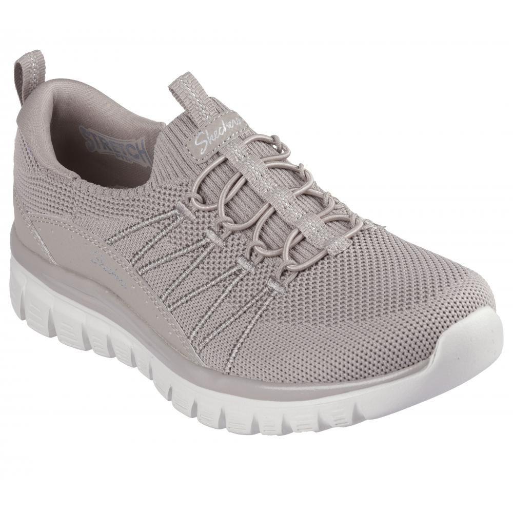 Zapatilla Mujer Graceful Picture Perfect Beige A Skechers-4