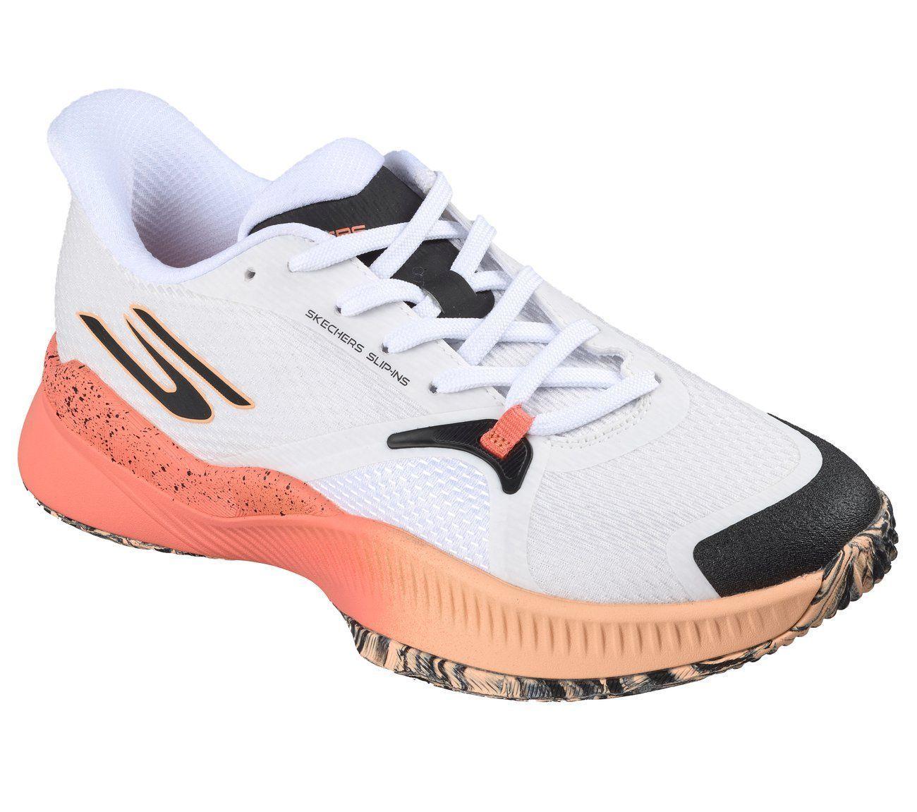 Zapatillas Mujer Slip-ins State Champ Blanco Skechers-3