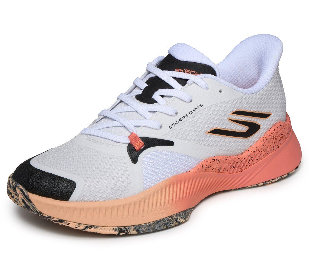 Zapatillas Mujer Slip-ins State Champ Blanco Skechers-4