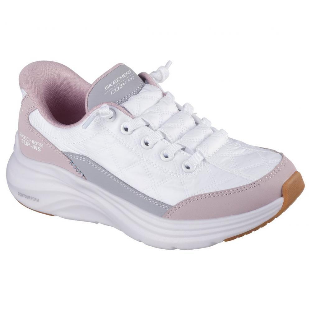 Zapatillas Niña Slip-ins Contour Foam Blanco Skechers-3