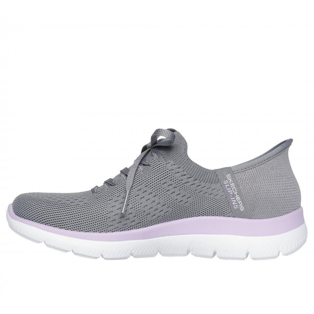 Zapatilla Mujer Skechers Slip-ins: Summits Gris-3