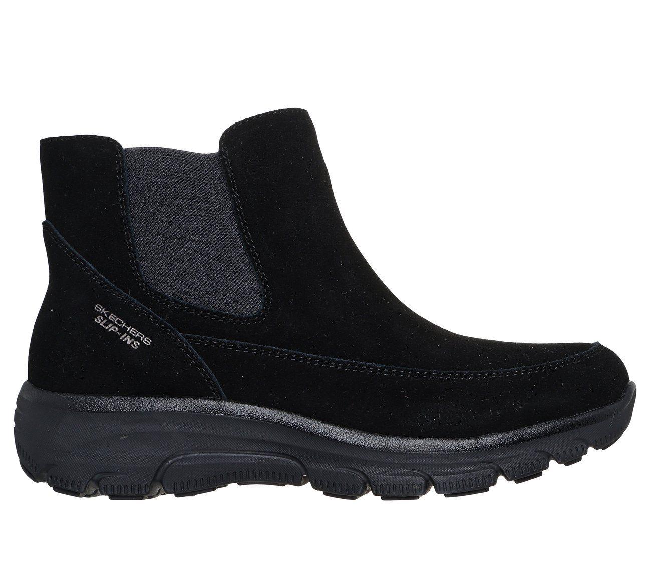 Botines Mujer Slip-ins Easy Going Casual Icon Negro Skechers-0