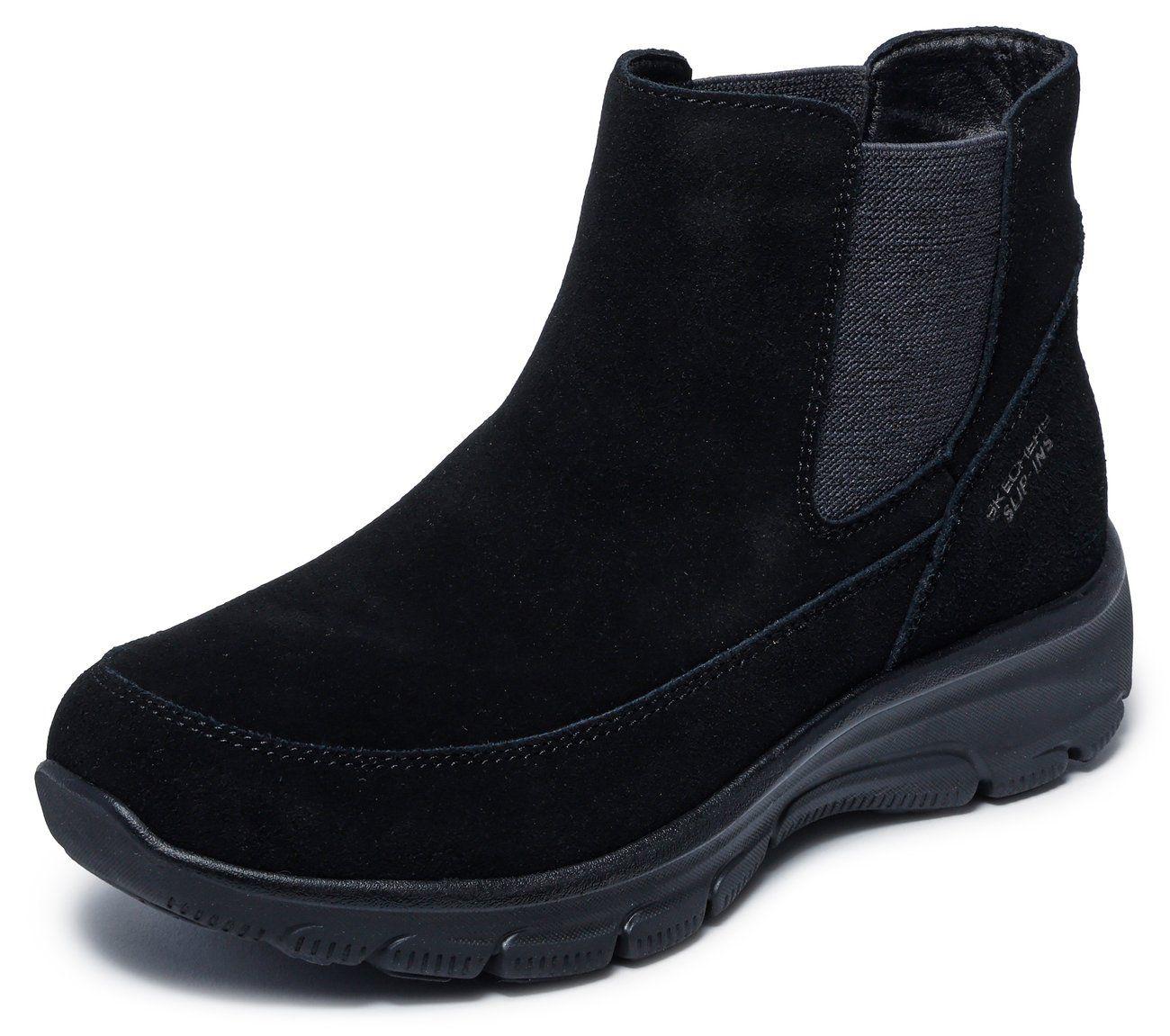Botines Mujer Slip-ins Easy Going Casual Icon Negro Skechers-3