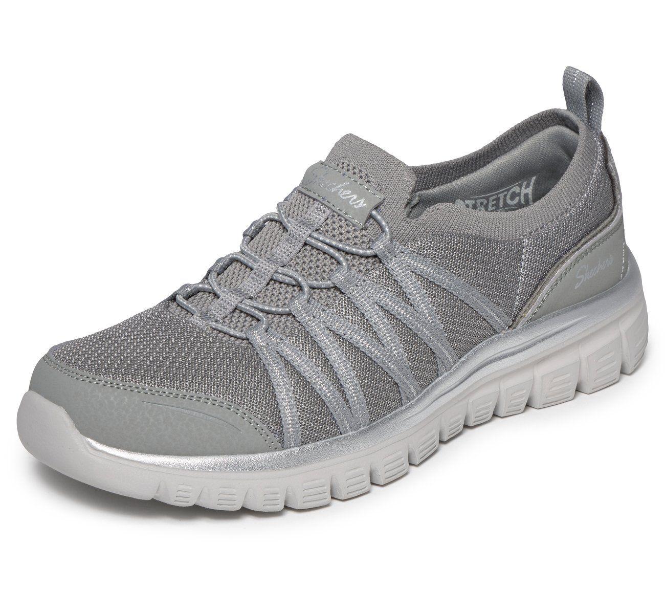 Zapatillas Mujer Graceful Purecrush Gris Skechers-4