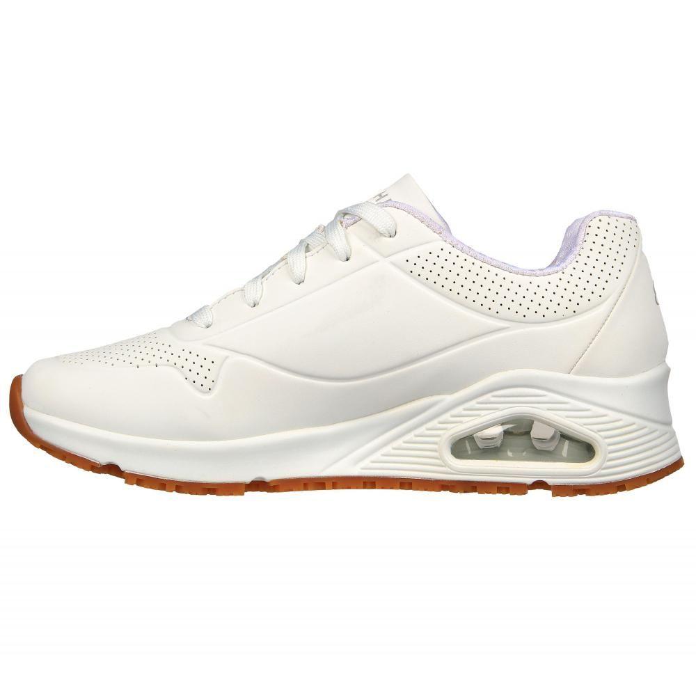 Zapato Mujer Work Uno SR Blanco Skechers-3
