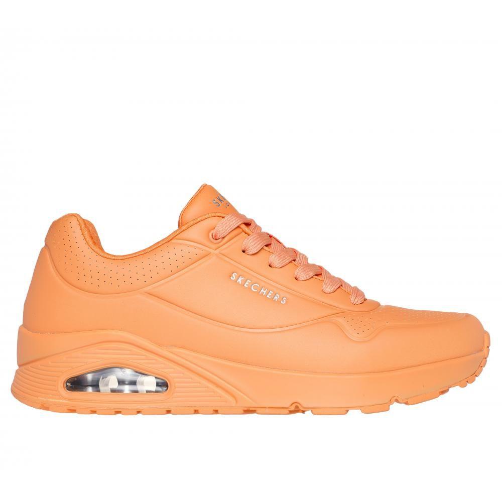 Zapatilla Hombre Uno Stand On Air Naranjo Skechers-0