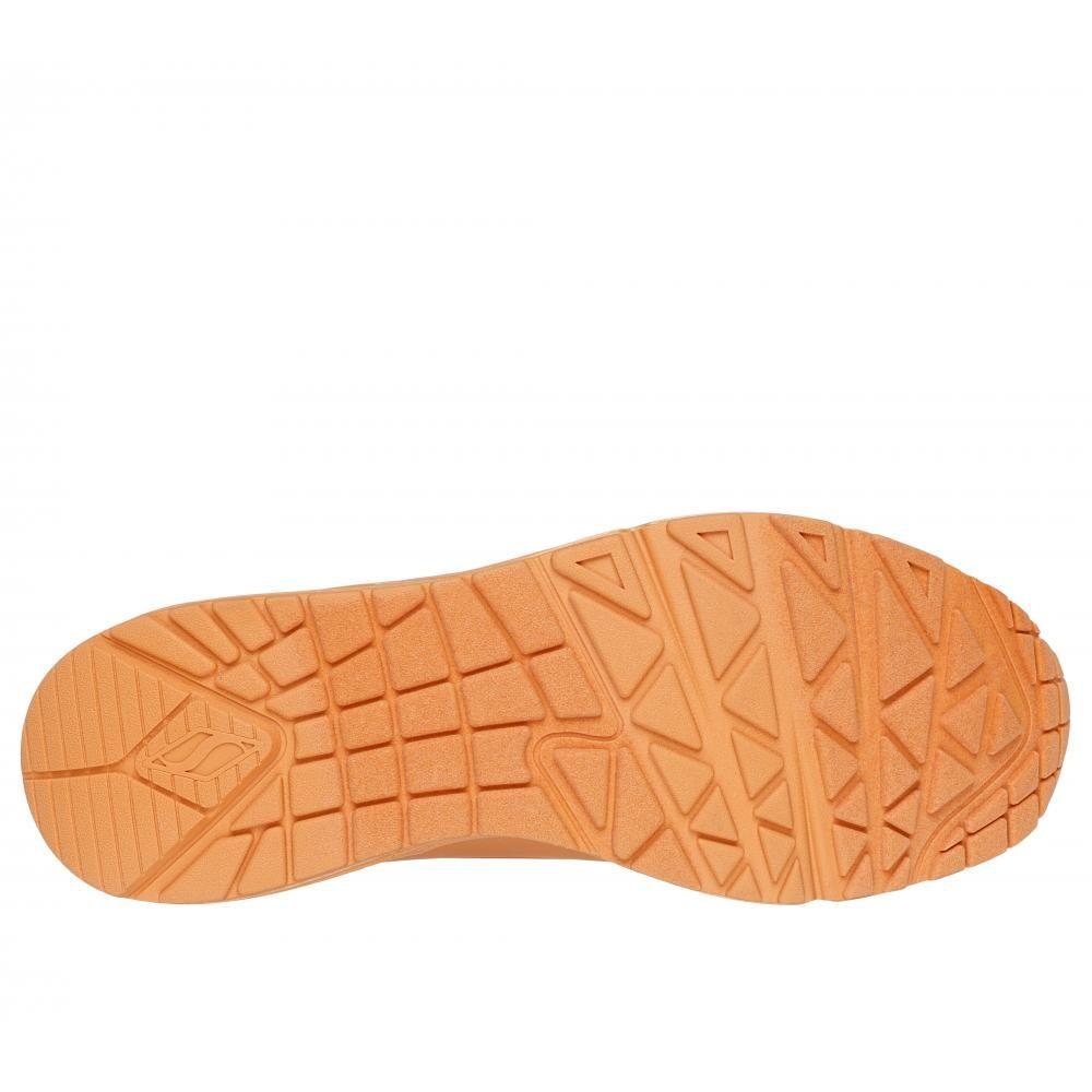 Zapatilla Hombre Uno Stand On Air Naranjo Skechers-2