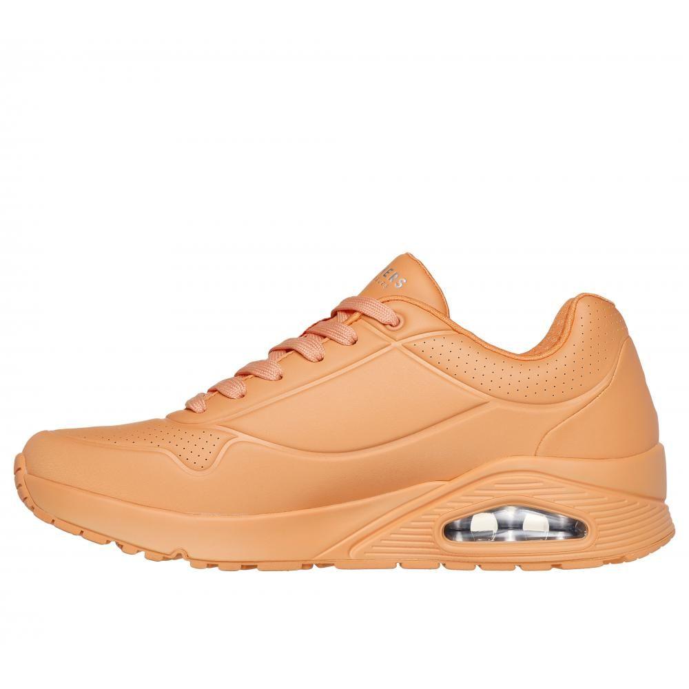 Zapatilla Hombre Uno Stand On Air Naranjo Skechers-3