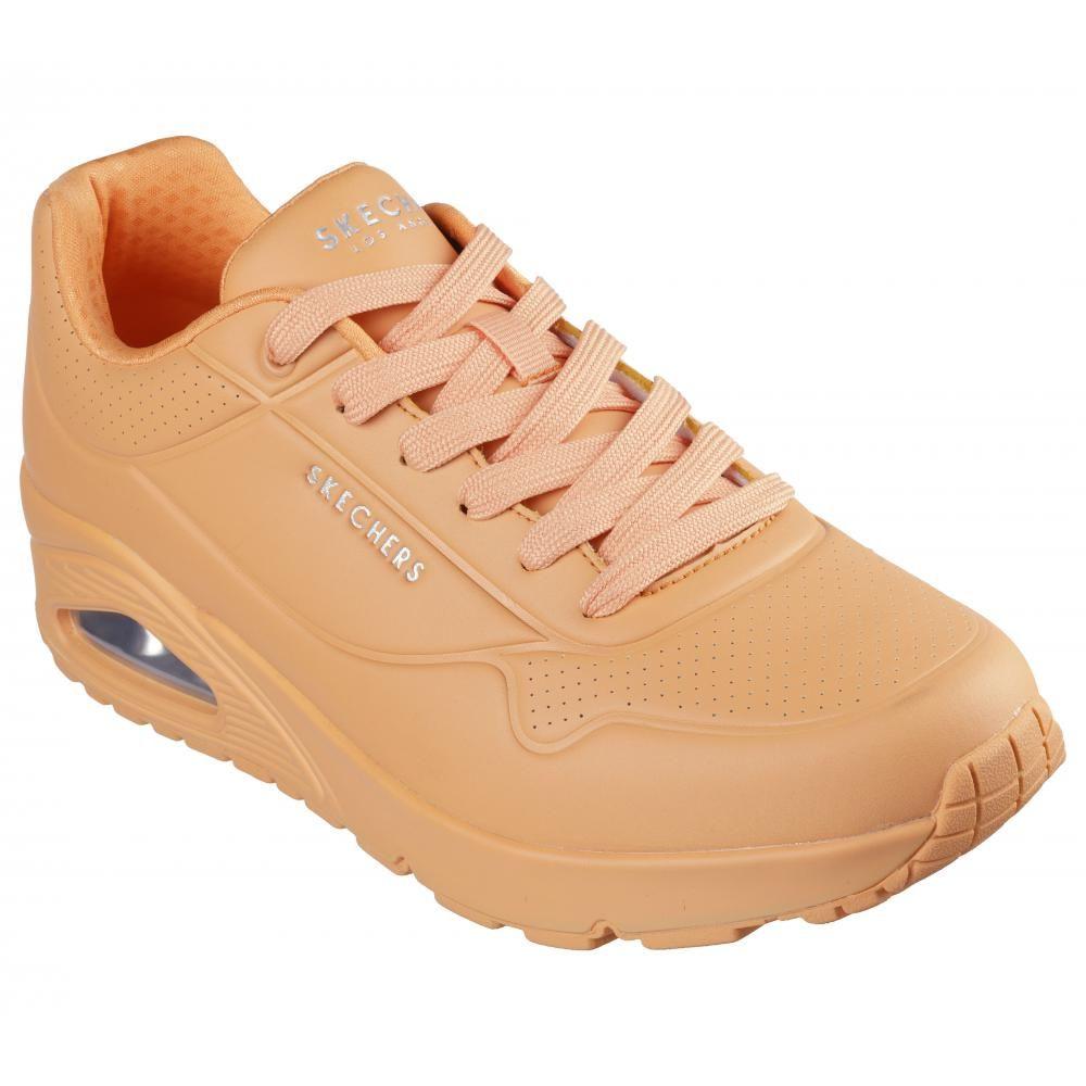 Zapatilla Hombre Uno Stand On Air Naranjo Skechers-4