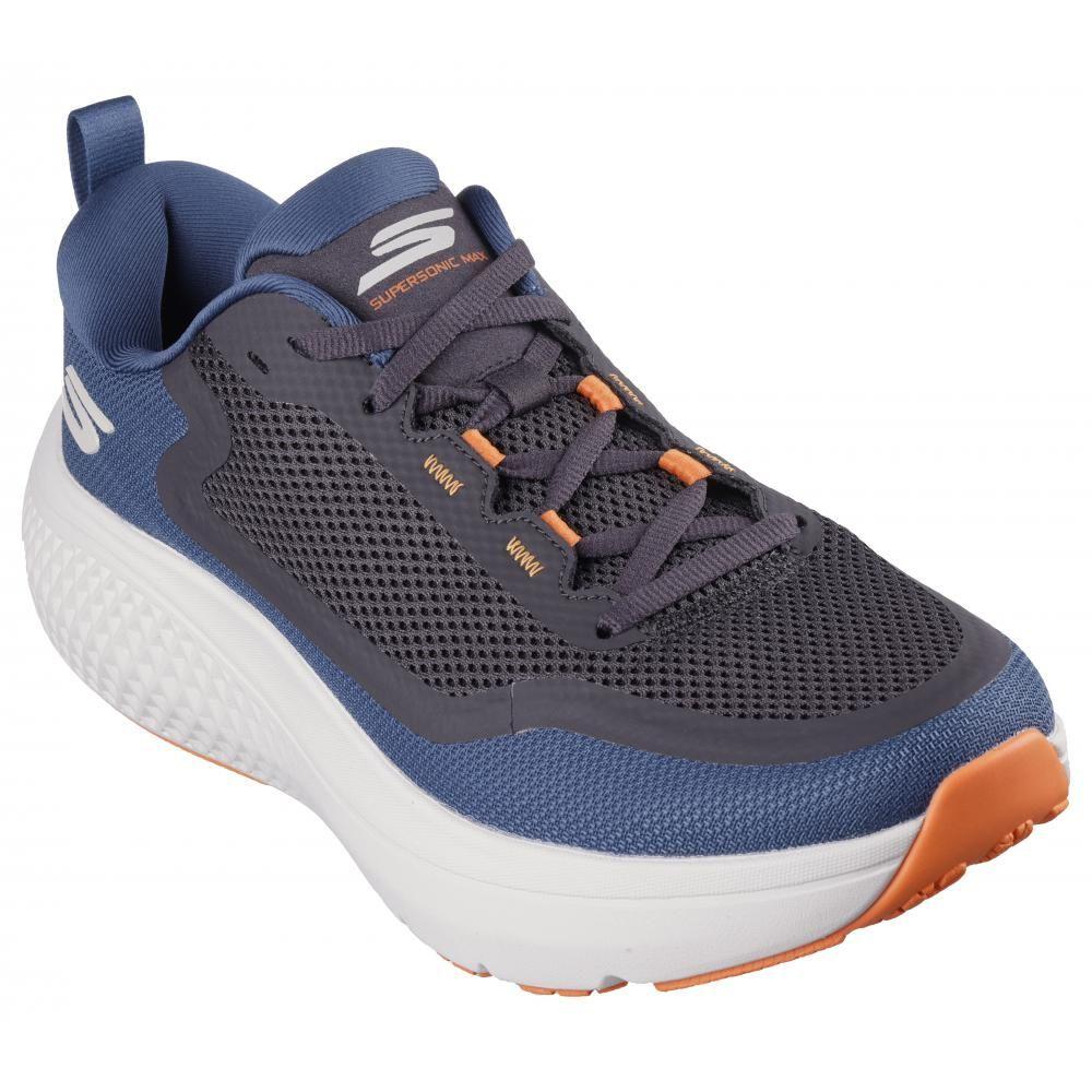 Zapatilla Hombre Go Run Supersonic Max Azul Skechers A-4