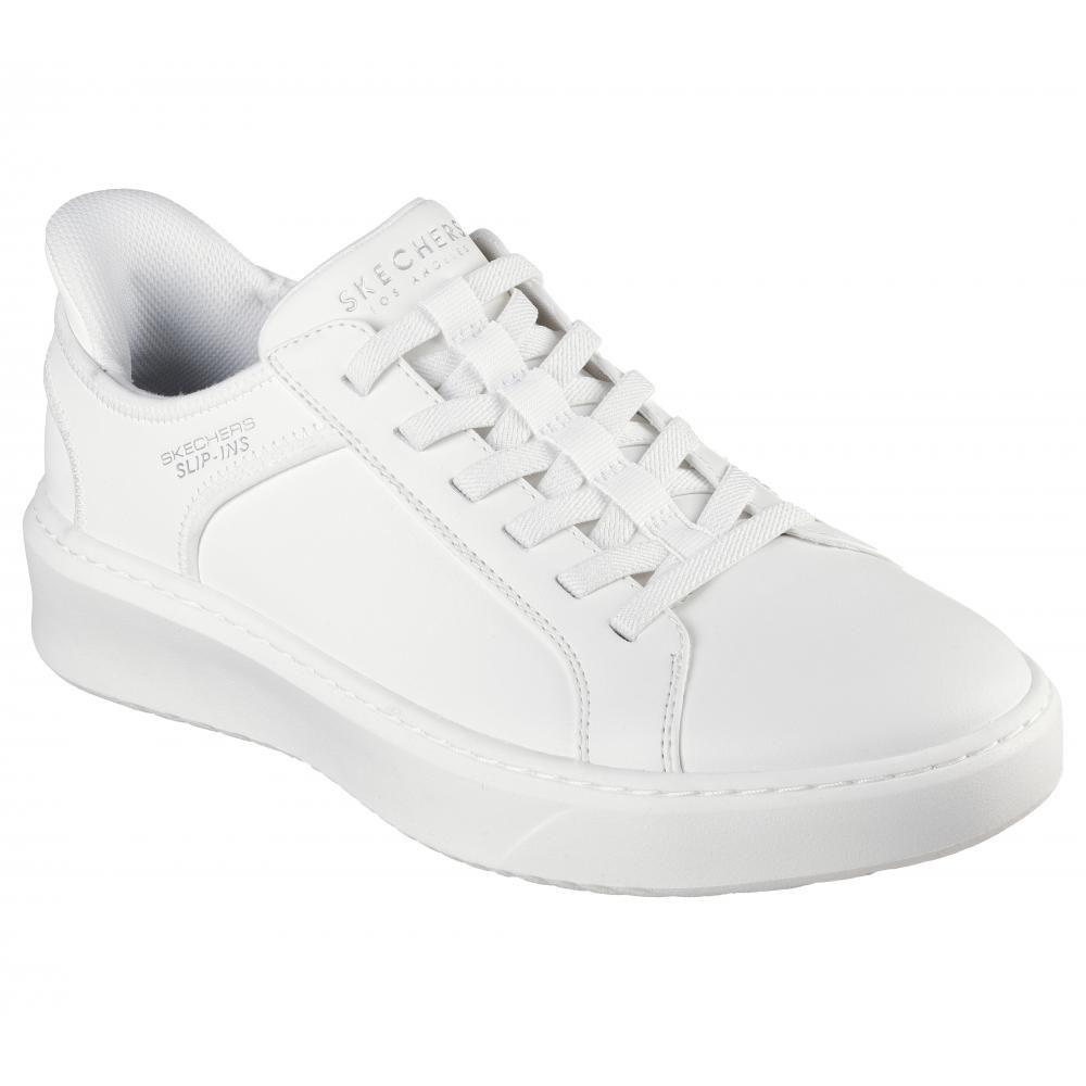 Zapatilla Hombre Skechers Slip-ins: Court Break Blanco-4