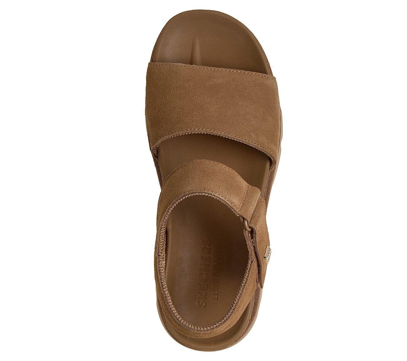 Sandalias Skechers Mujer Street Hiker Breeze Café-1
