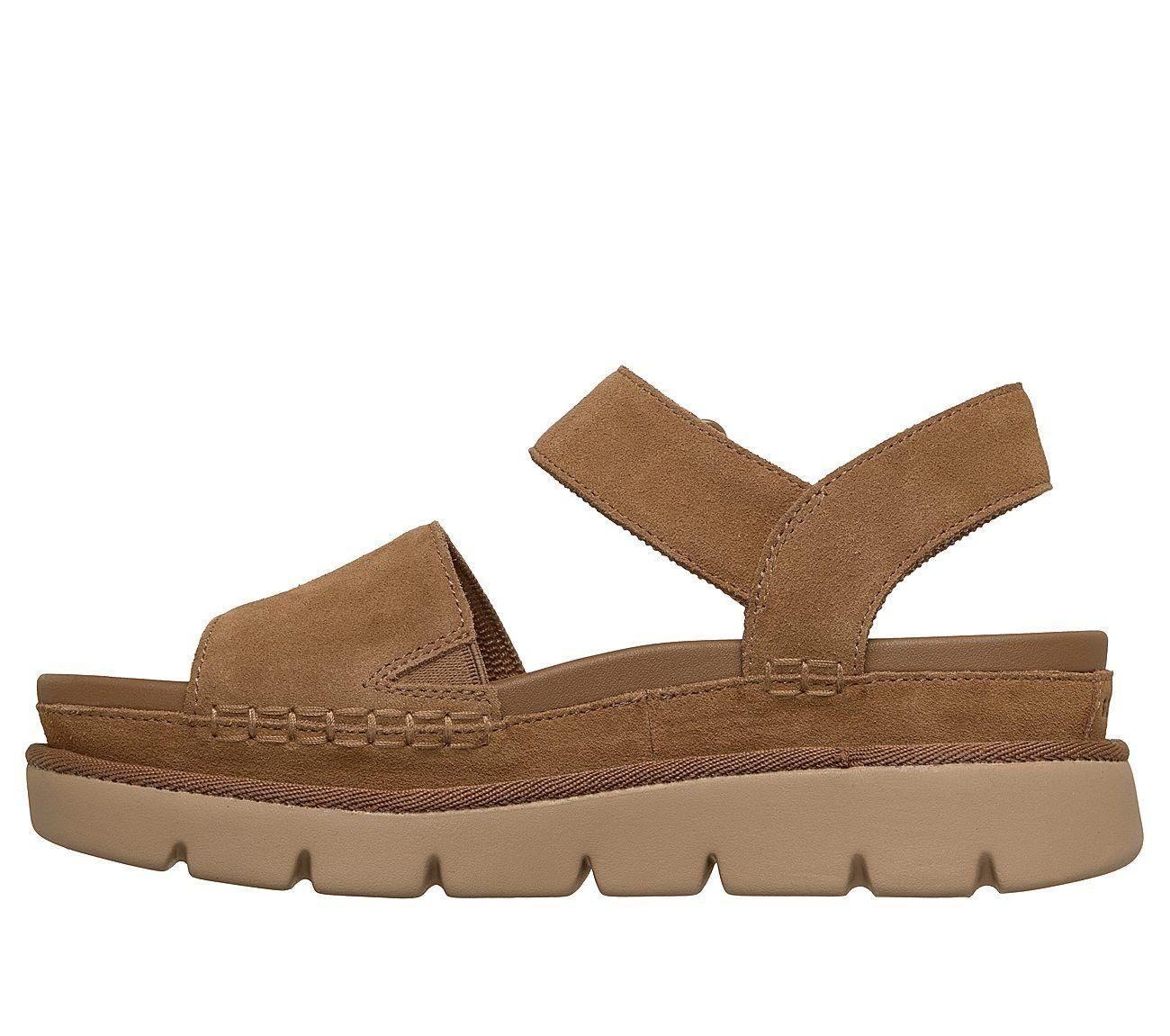 Sandalias Skechers Mujer Street Hiker Breeze Café-3