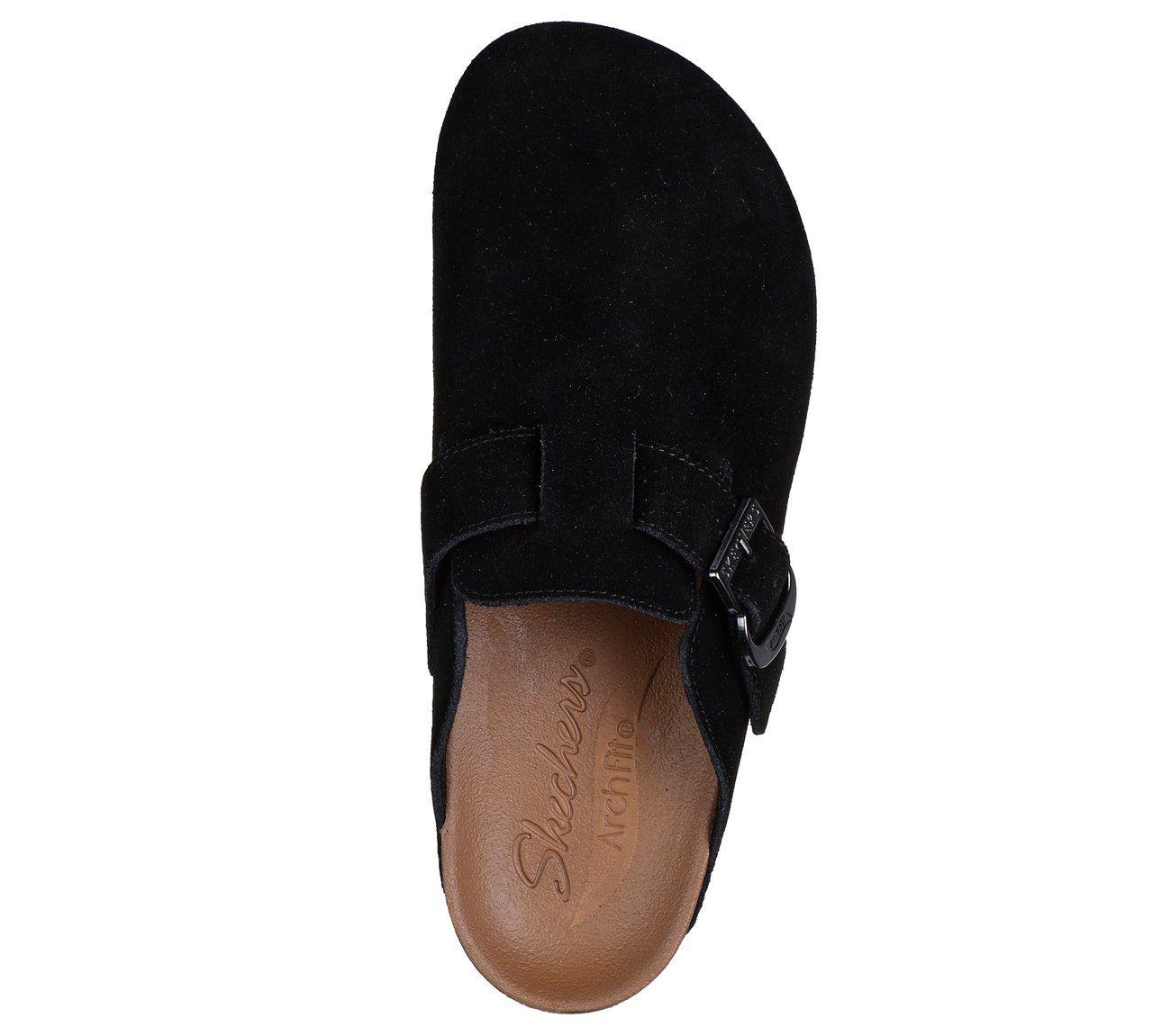 Zuecos Mujer Arch Fit Granola Slumberland Negro Skechers-1