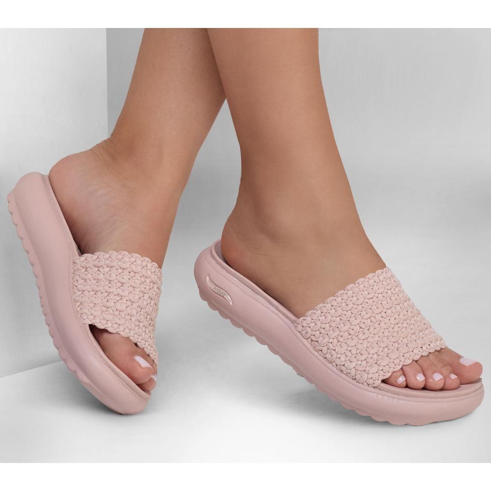 Sandalia Mujer Arch Fit Cloud Oh She Pretty Rosado Skechers-1