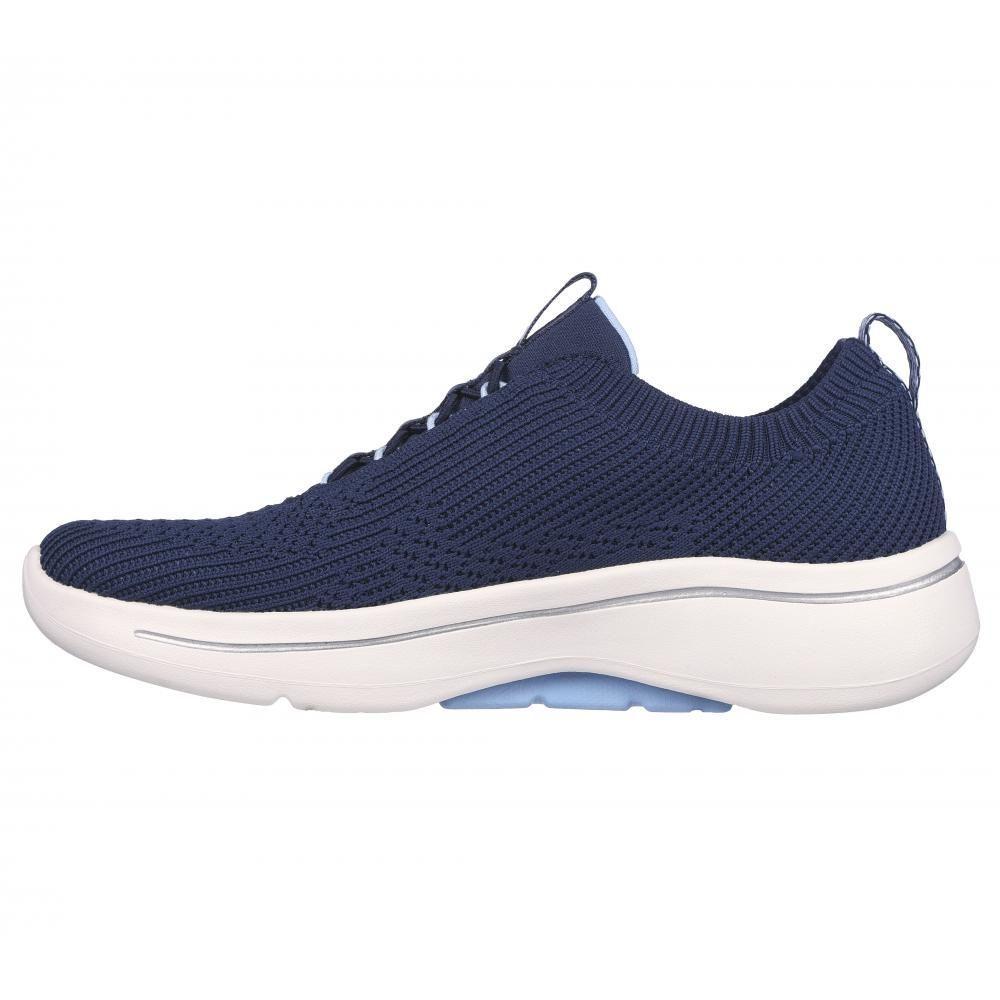 Zapatilla Mujer Go Walk Arch Fit C Azul Skechers-3