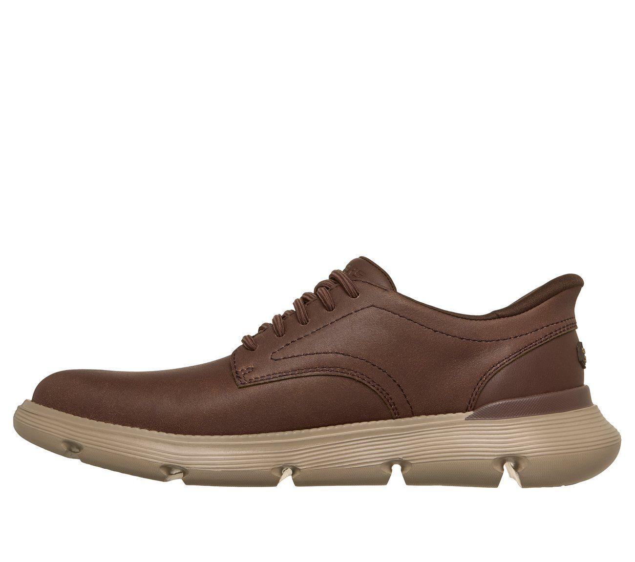 Zapatos Hombre Slip-ins Garza Duran Café Skechers-5