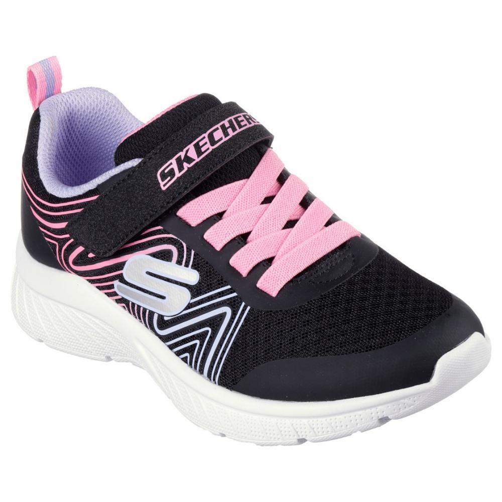 Zapatillas Niña Microspec Plus Swirl Sweet Negro Skechers-3