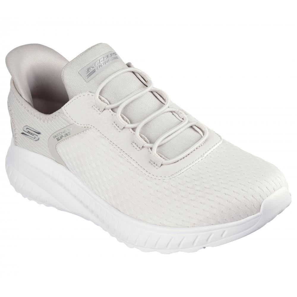 Zapatilla Mujer Skechers Slip-ins: Bobs Squad Chaos Blanco-4