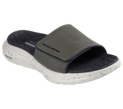 Sandalia Hombre Vapor Foam Oliva Skechers-4