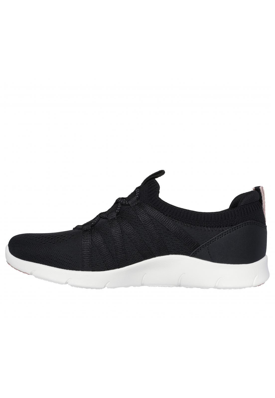 Zapatilla Mujer Arch Fit Refine Negro PK Skechers-3