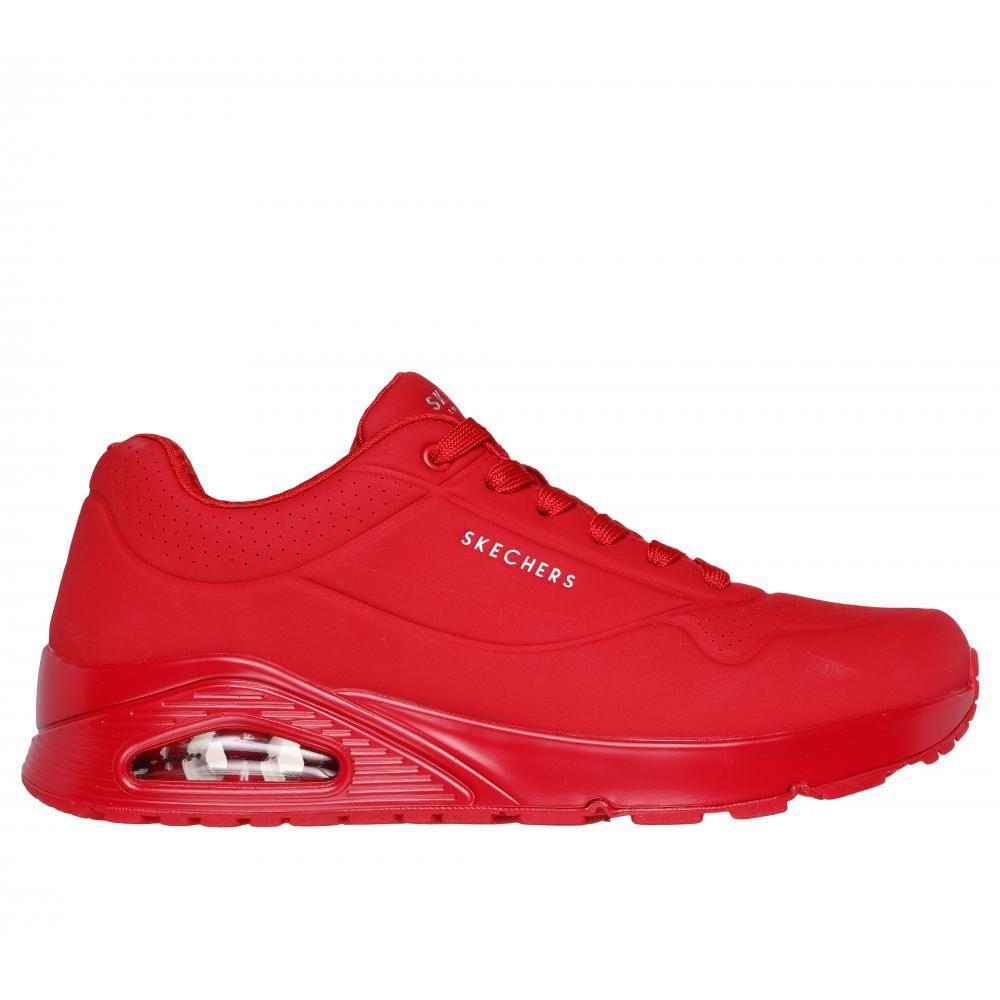 Zapatilla Hombre Uno Stand On Air Rojo Skechers A-0
