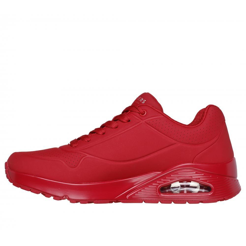 Zapatilla Hombre Uno Stand On Air Rojo Skechers A-3