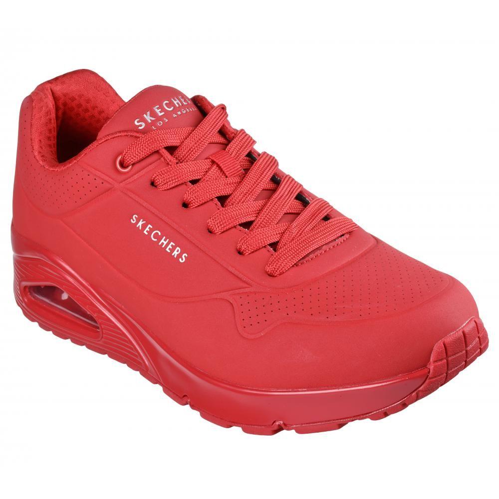 Zapatilla Hombre Uno Stand On Air Rojo Skechers A-4
