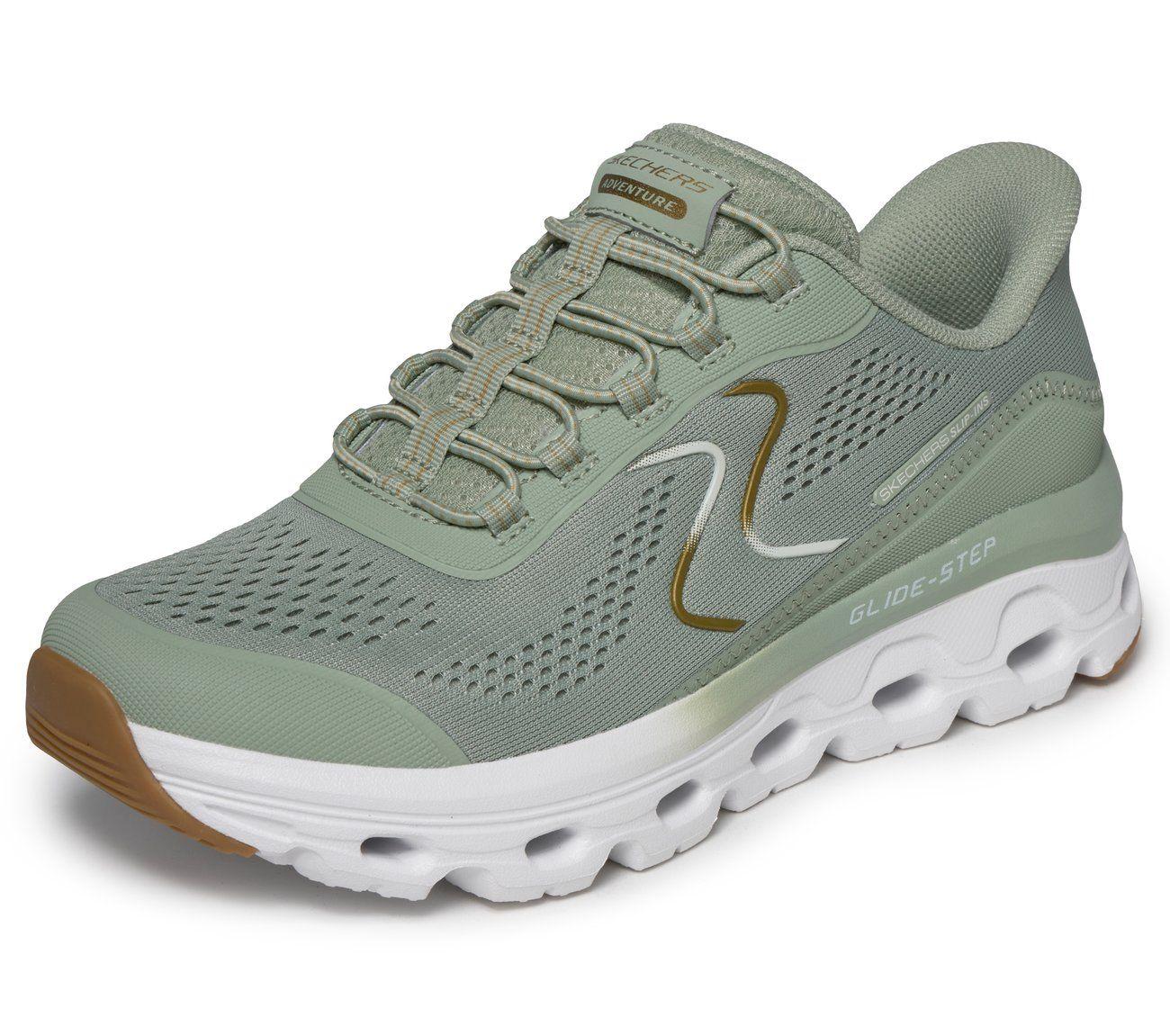 Zapatillas Mujer Slip-ins Glide-Step Sole Gris Skechers-4