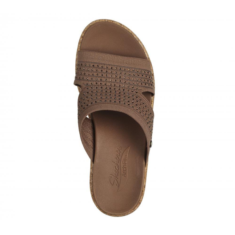 Sandalia Mujer Arch Fit Beverlee Sweet Lacey Cafe Skechers-2