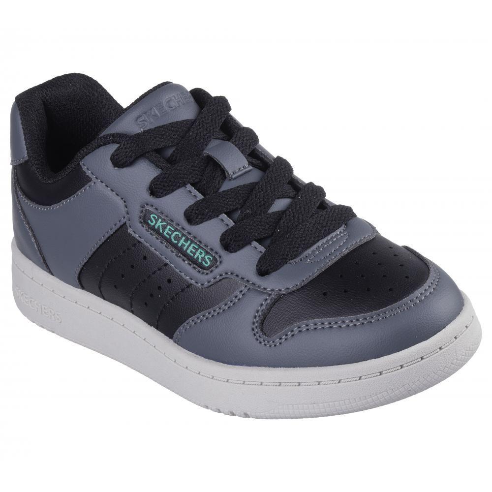Zapatilla Niño Quick Street Gris A Skechers-4