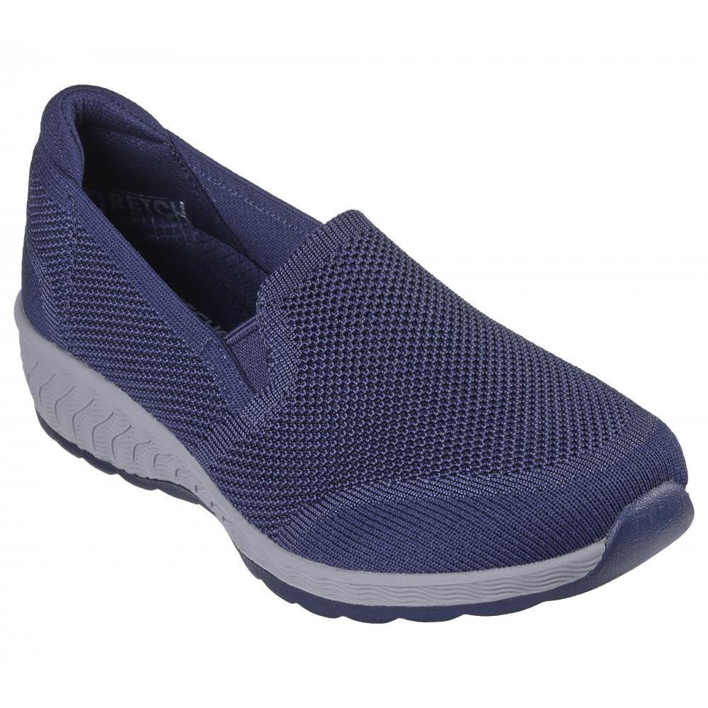 Zapatilla Mujer Up-Lifted Lavish Layer Azul Skechers-4