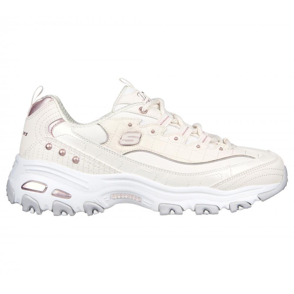 Zapatilla Mujer D'Lites Ladies Night Blanco Skechers-0