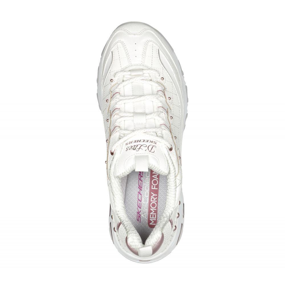 Zapatilla Mujer D'Lites Ladies Night Blanco Skechers-1