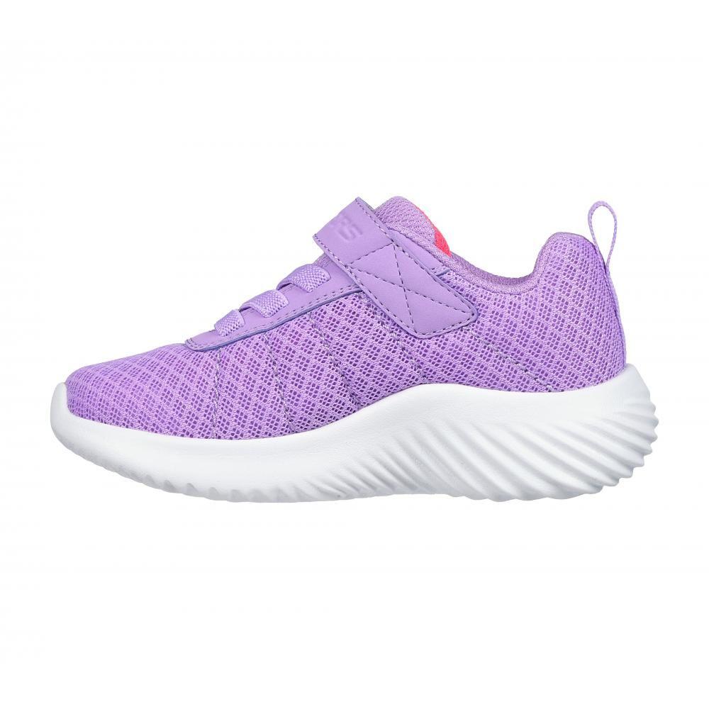 Zapatilla Niña Bounder Cool Cruise Morado Skechers-3