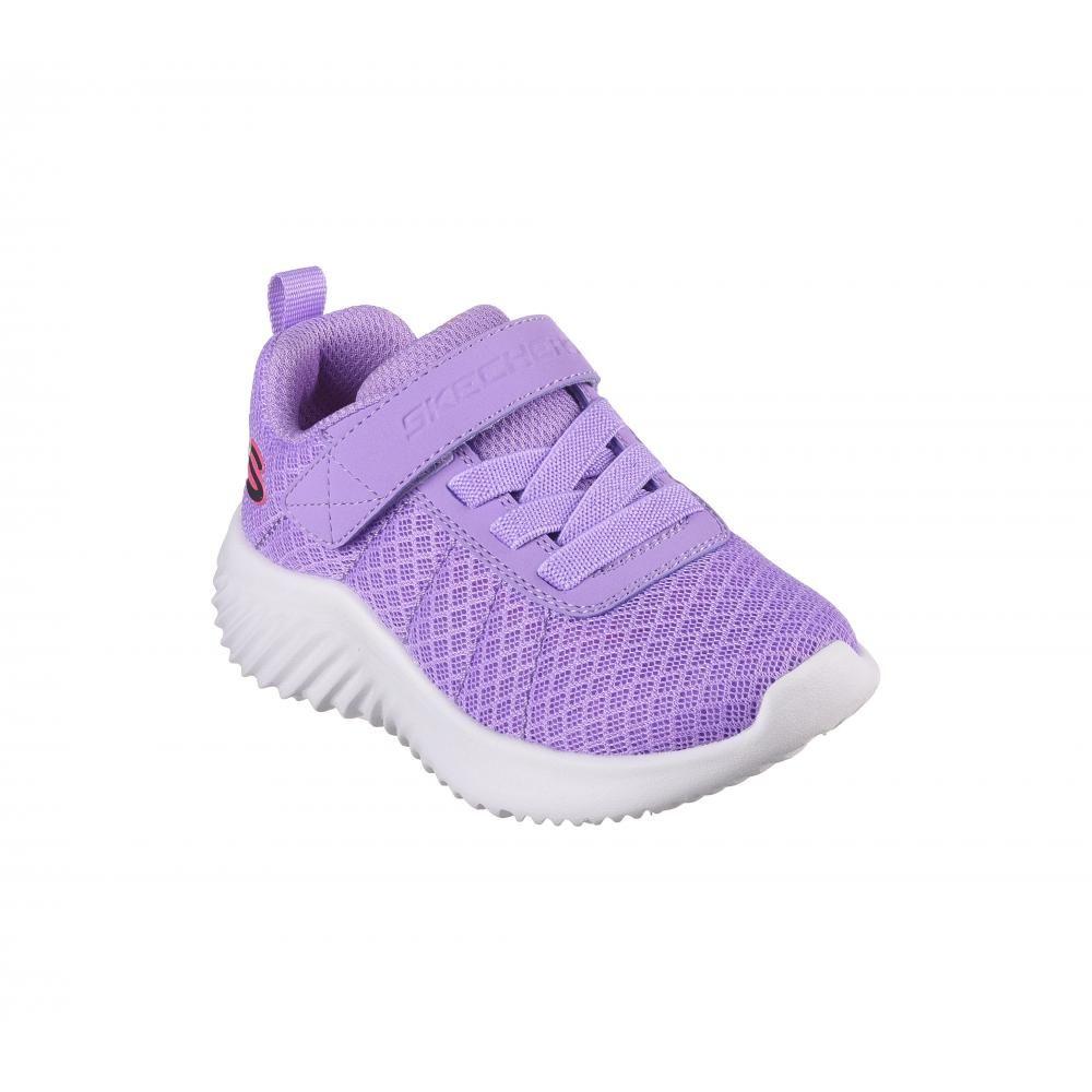 Zapatilla Niña Bounder Cool Cruise Morado Skechers-4