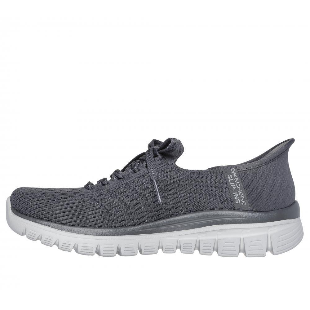 Zapatilla Mujer Graceful First Blush Gris Skechers-3