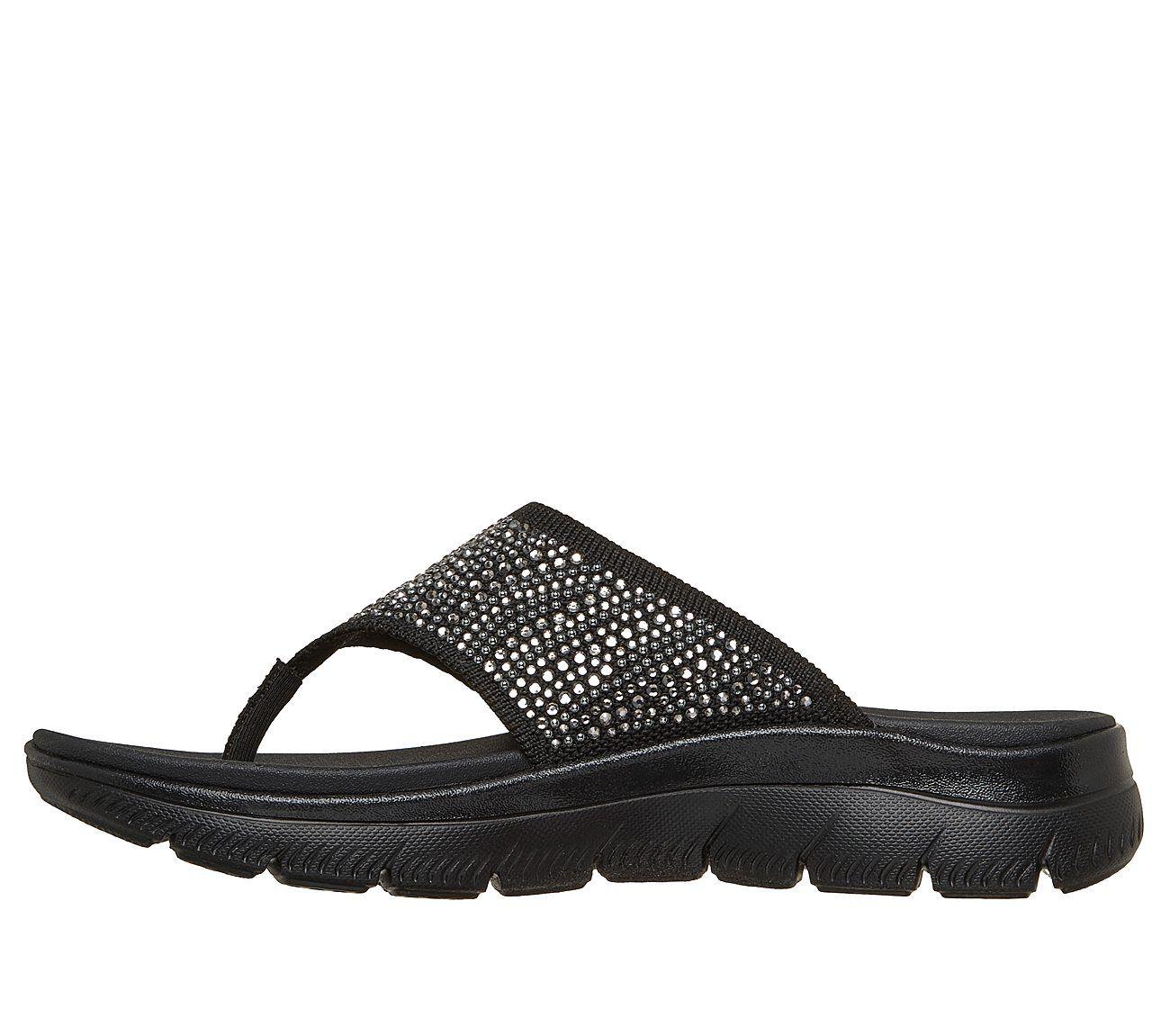 Sandalias Skechers Mujer Summits Sandal Unmatched Glow Negro-3