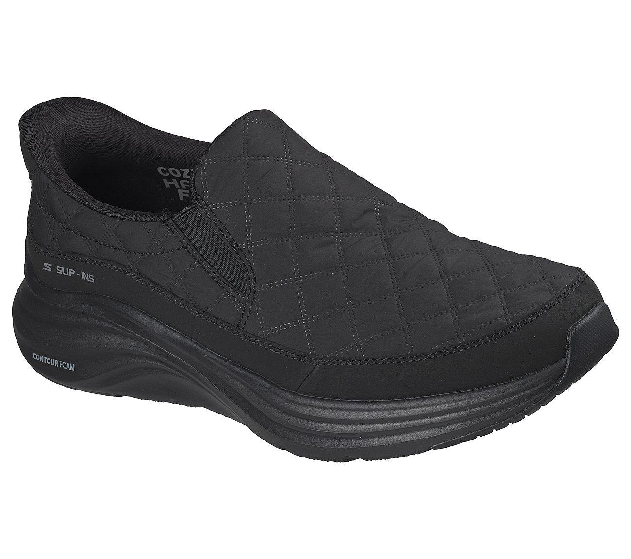 Zapatillas Skechers Hombre Slip-Ins Contour Foam Negro-4