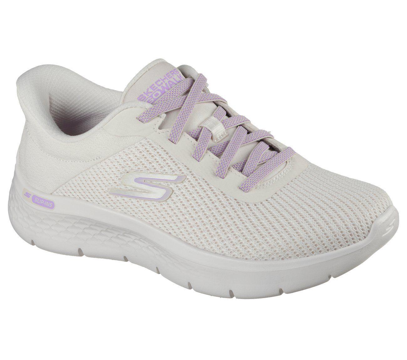 Zapatillas Mujer Slip-ins Go Walk Flex Carla Beige Skechers-3