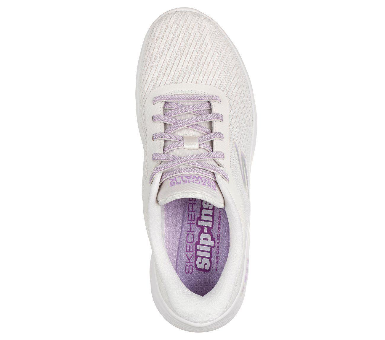 Zapatillas Mujer Slip-ins Go Walk Flex Carla Beige Skechers-1