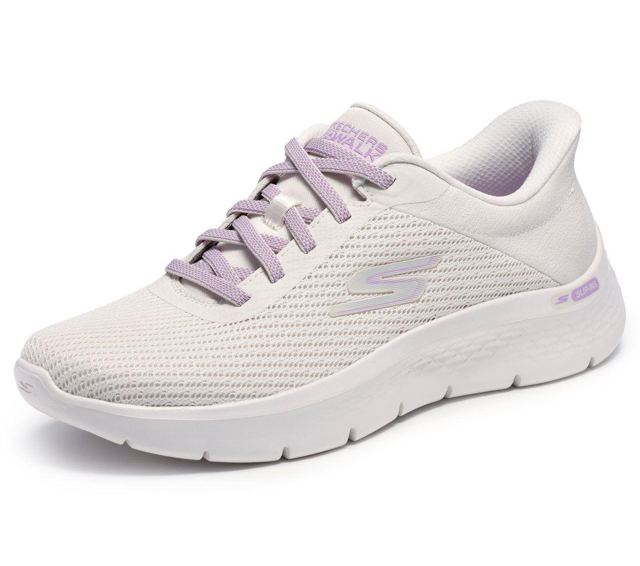 Zapatillas Mujer Slip-ins Go Walk Flex Carla Beige Skechers-4