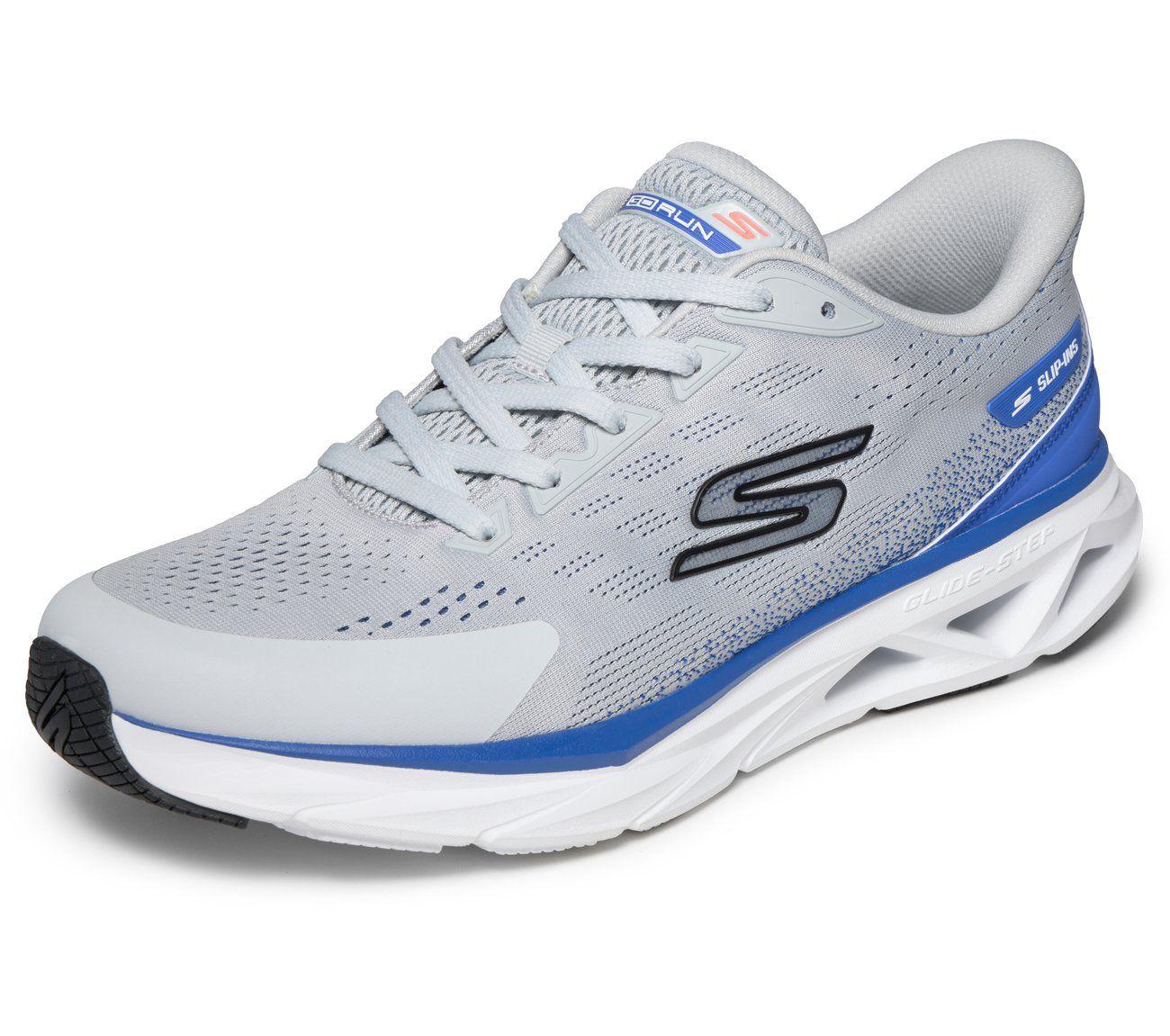 Zapatillas Hombre Slip-ins Glide-Step Vortex Gris Skechers-4