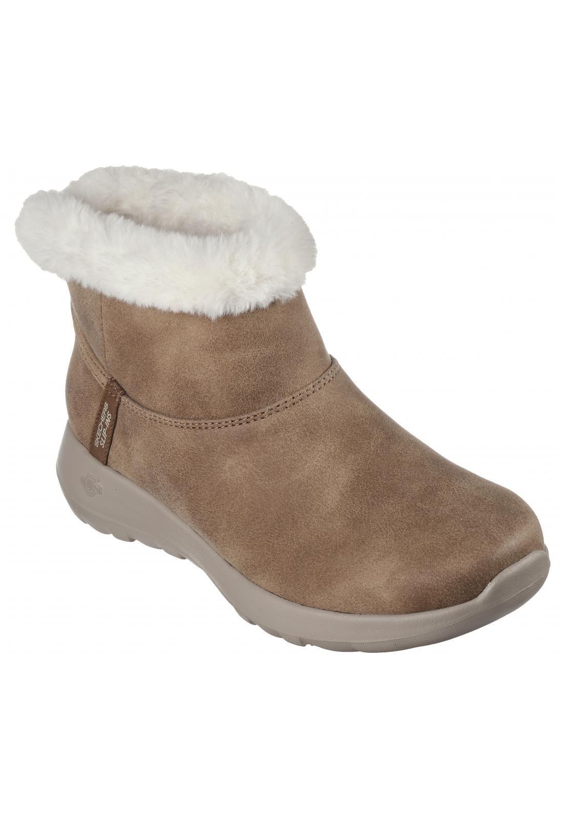 Botín Mujer Slip-ins On The Go Joy Cozy Café NT Skechers-4